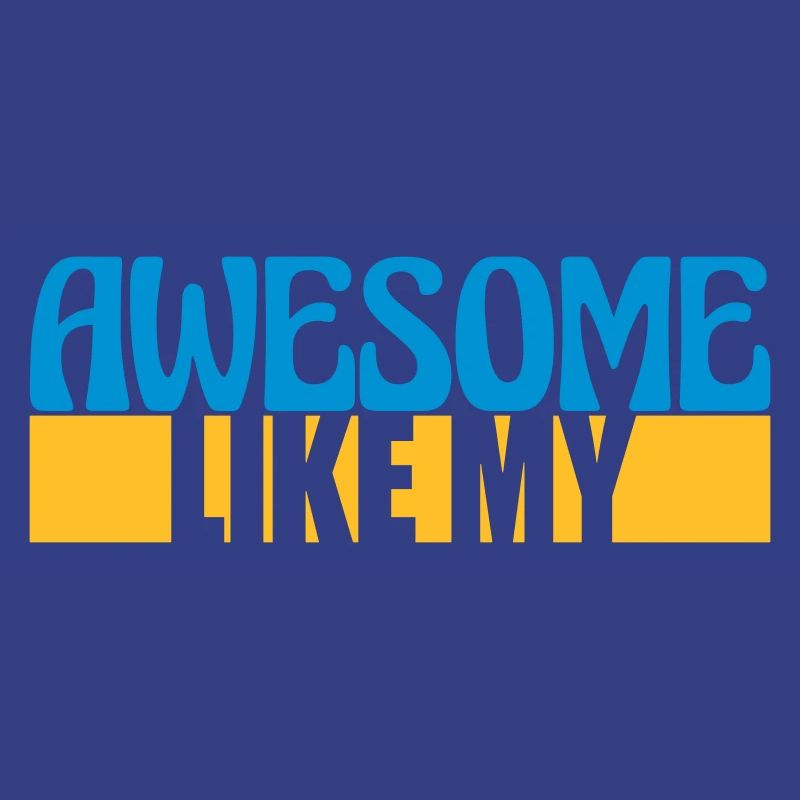 Template Vorlage Awesome Like