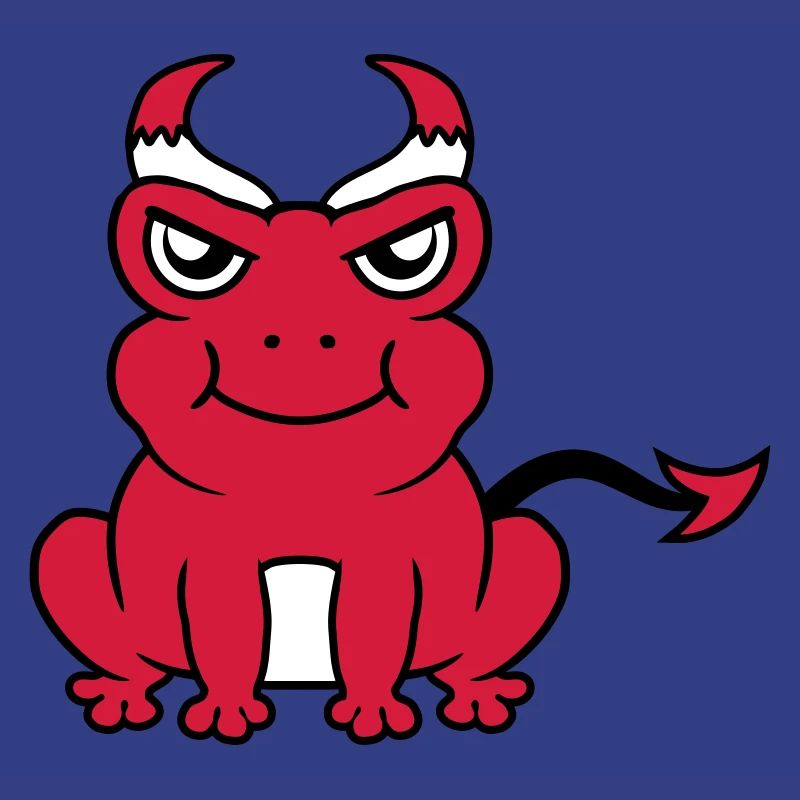 Devil Horns Frog Demon