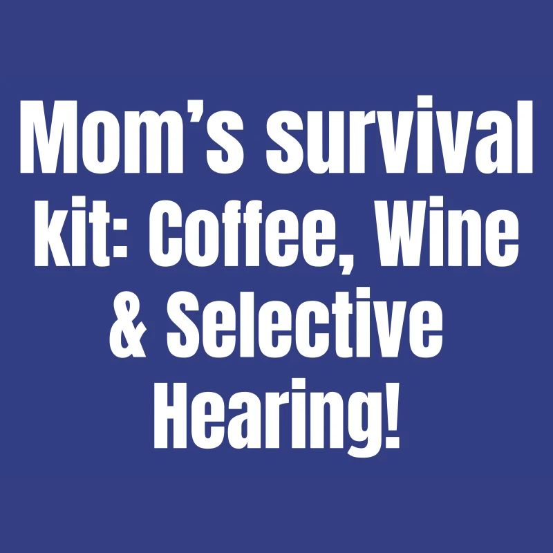 Pack de survie de mère composé de café, de vin et plus encore