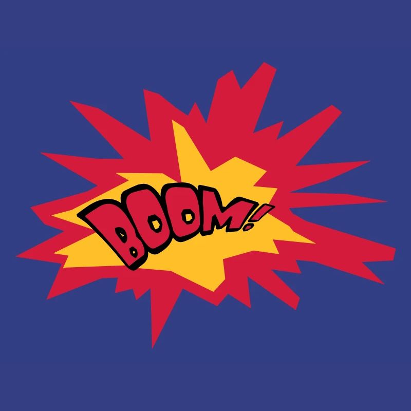 boom text fire flame hot tnt dynamite explode