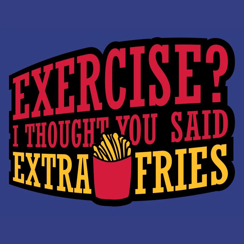 Cotización de papas fritas adicionales de ejercicio