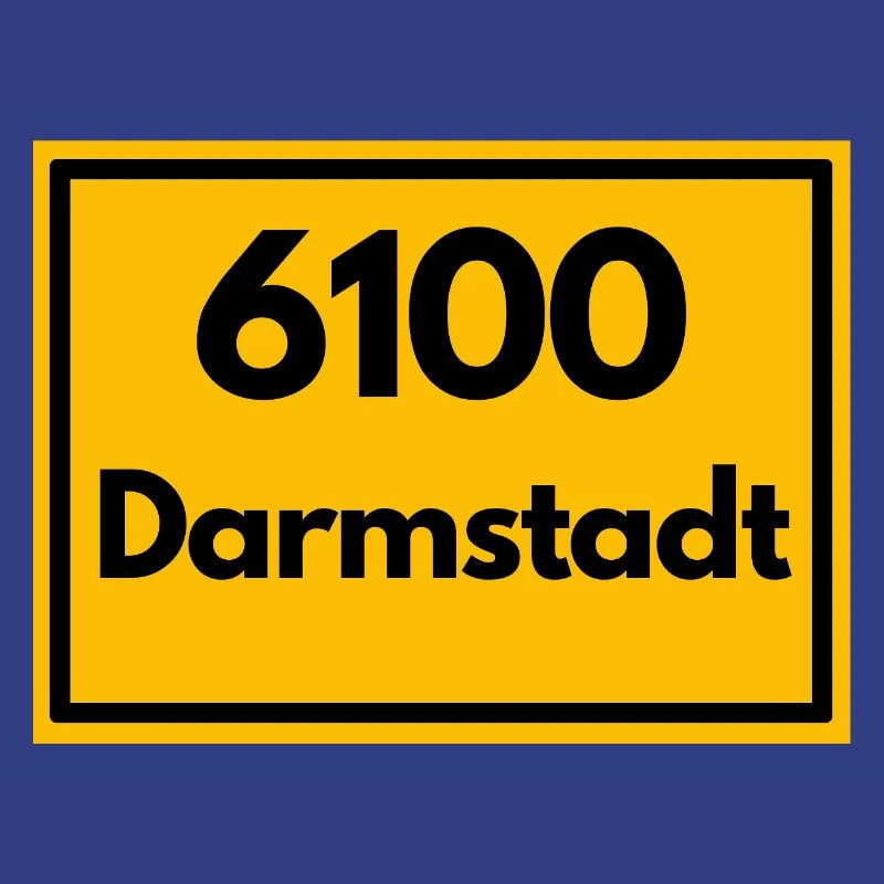 OLD POSTCODE POSTCODE RETRO 6100 DARMSTADT HESSEN