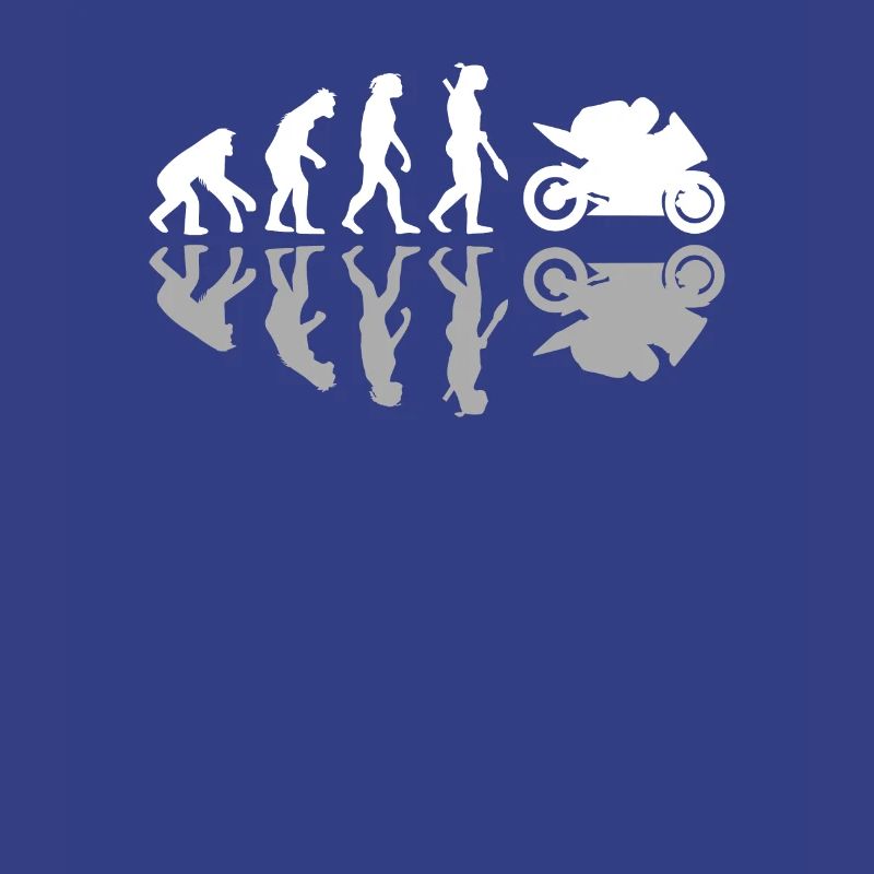 Evolution Motorcycle Shadow Biker Enduro Gift