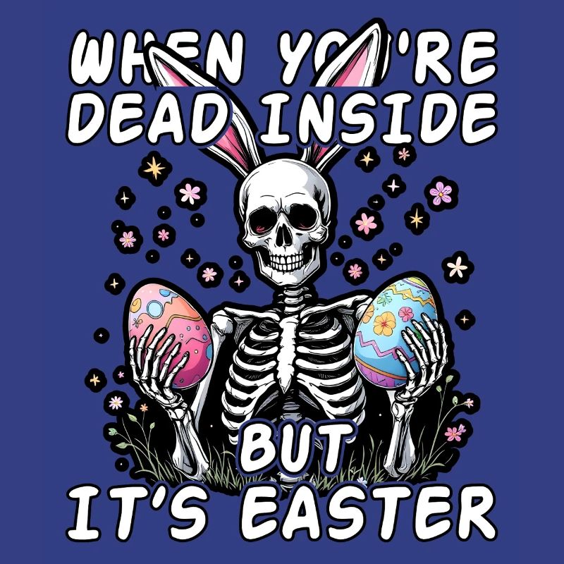 When your dead inside but it's easter
