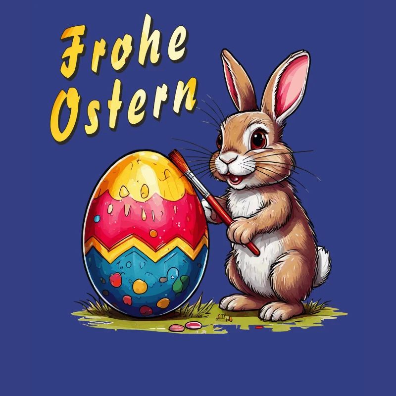 EASTER BUNNY Happy Easter Egg