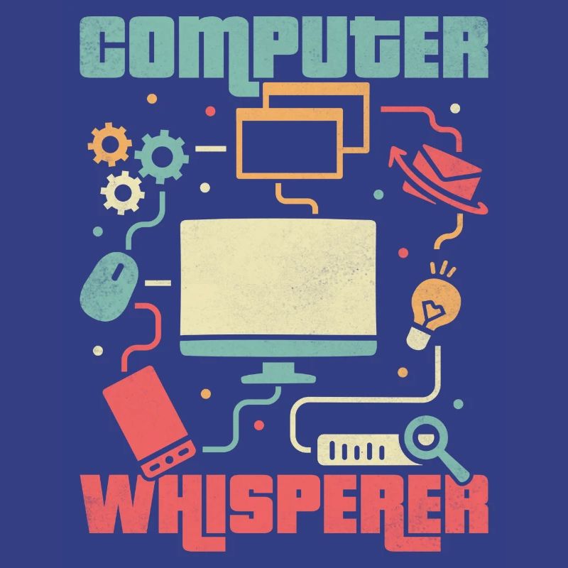 Don't Worry I'm From Tech Support IT Sysadmin Comp