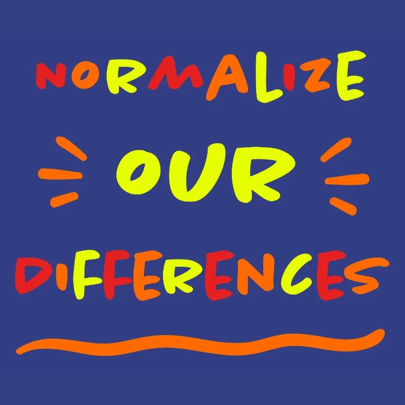 Normalize our Differences - Inklusion - neon