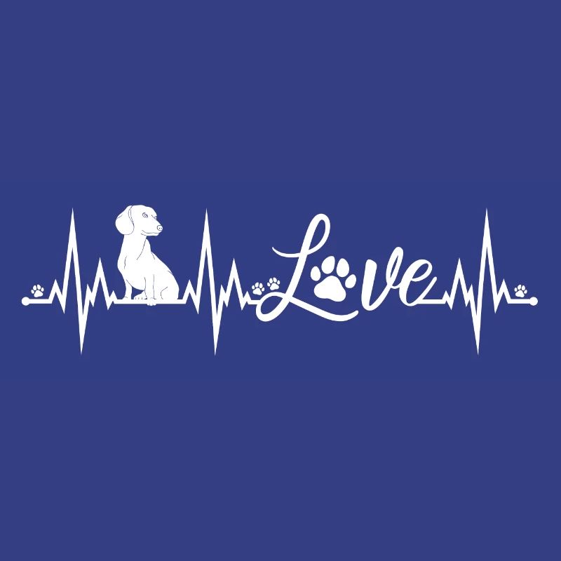 Teckel Heartbeat Teckel Cher Chien Teckel