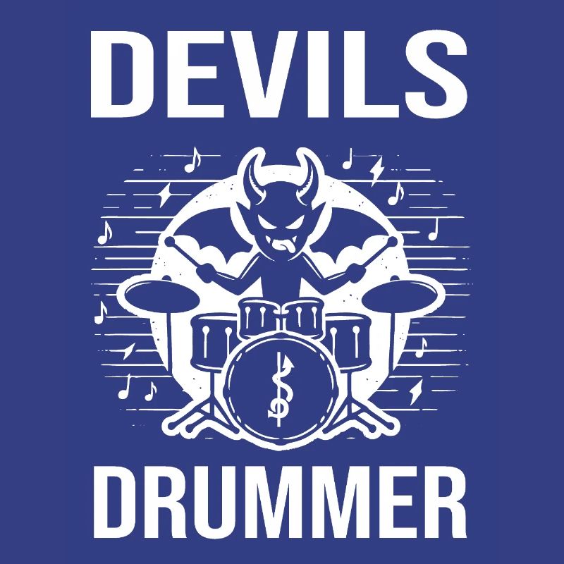 Devils Drummer. The devilish hellish drummer