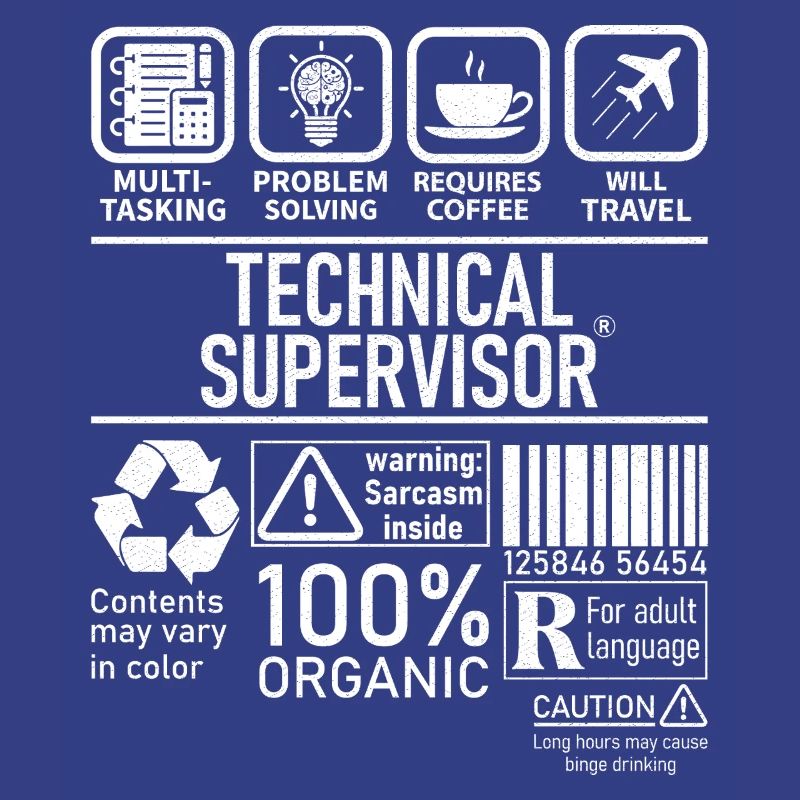Technical Supervisor multi tasking problem solving