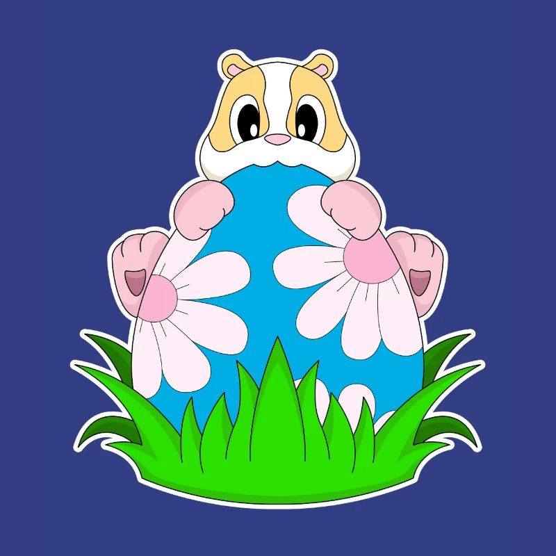 Hamster Easter Easter Egg