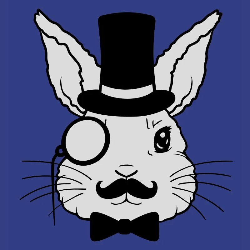 Sir Rabbit Monocle Cylinder
