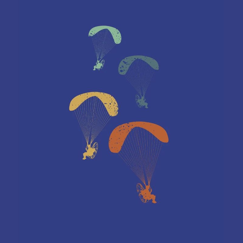 Paramotor Pilot Paramotoring