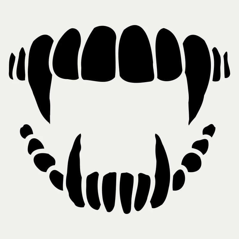 Vampire Teeth Design