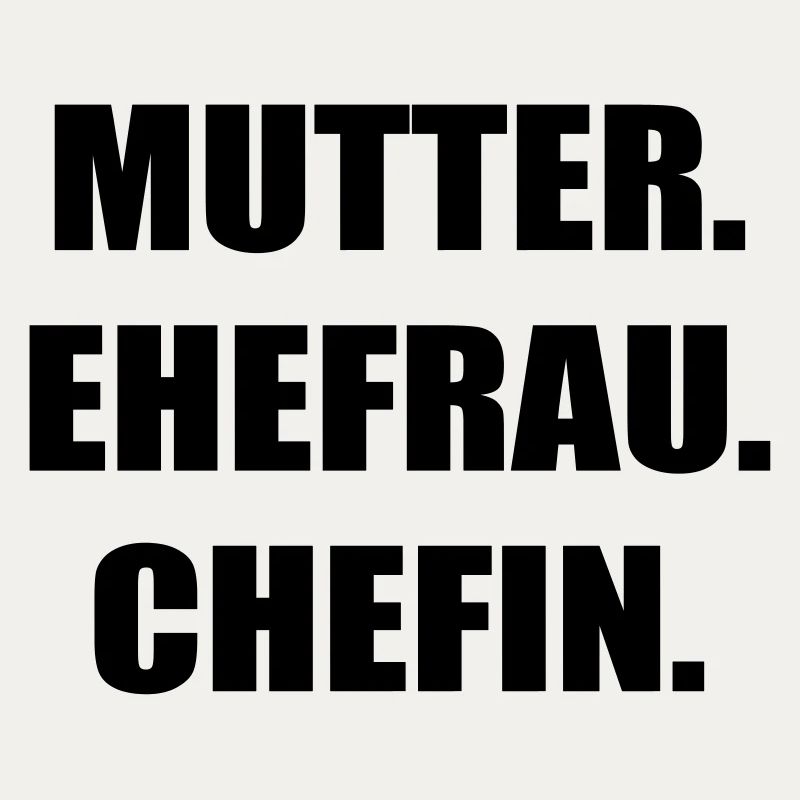 Mère Épouse Chef