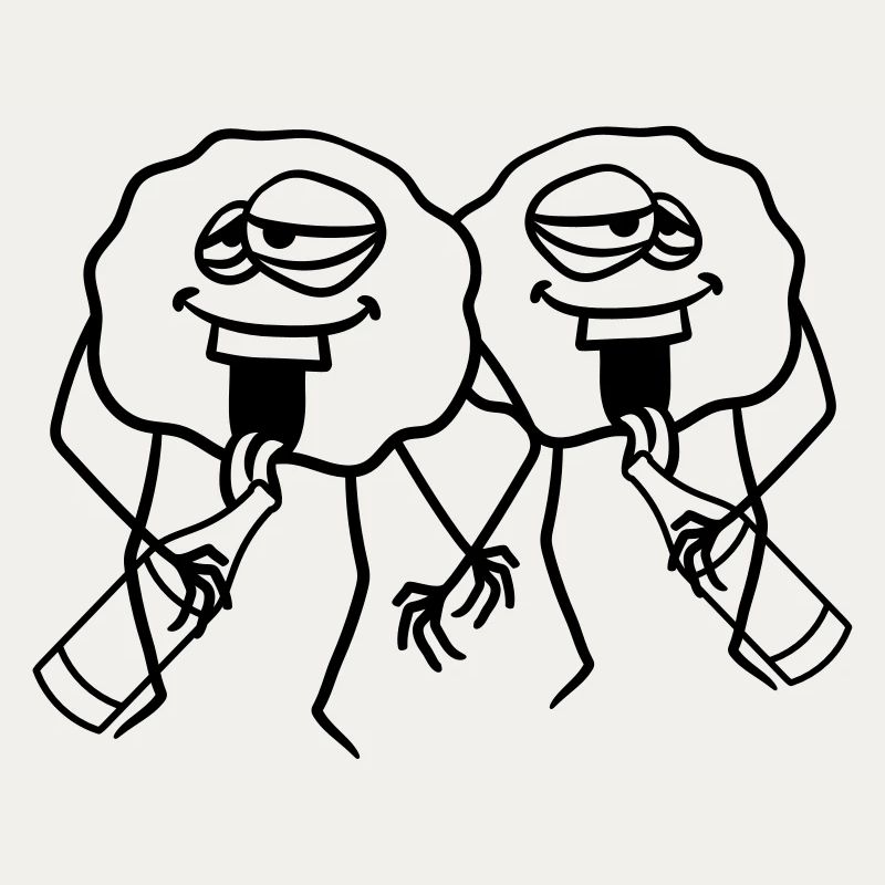 2 friends team couple drinking drinking thirst bottle b