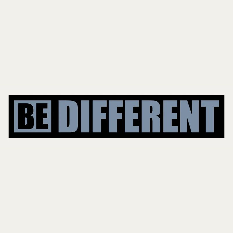 Be different Logo Design
