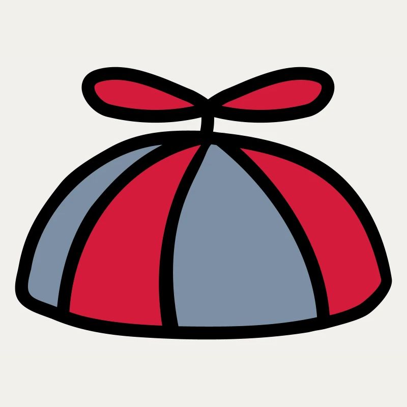 Colorful propeller cap wind turbine hat