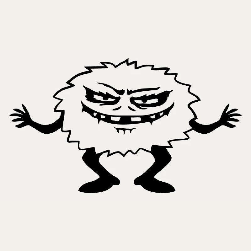 Horror Monster gruselig Comic