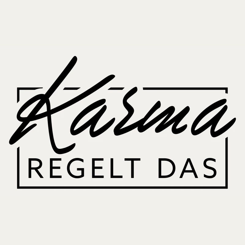 Le karma régule cela