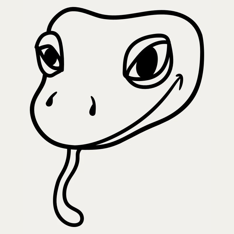face head gecko lizard real snake reptile