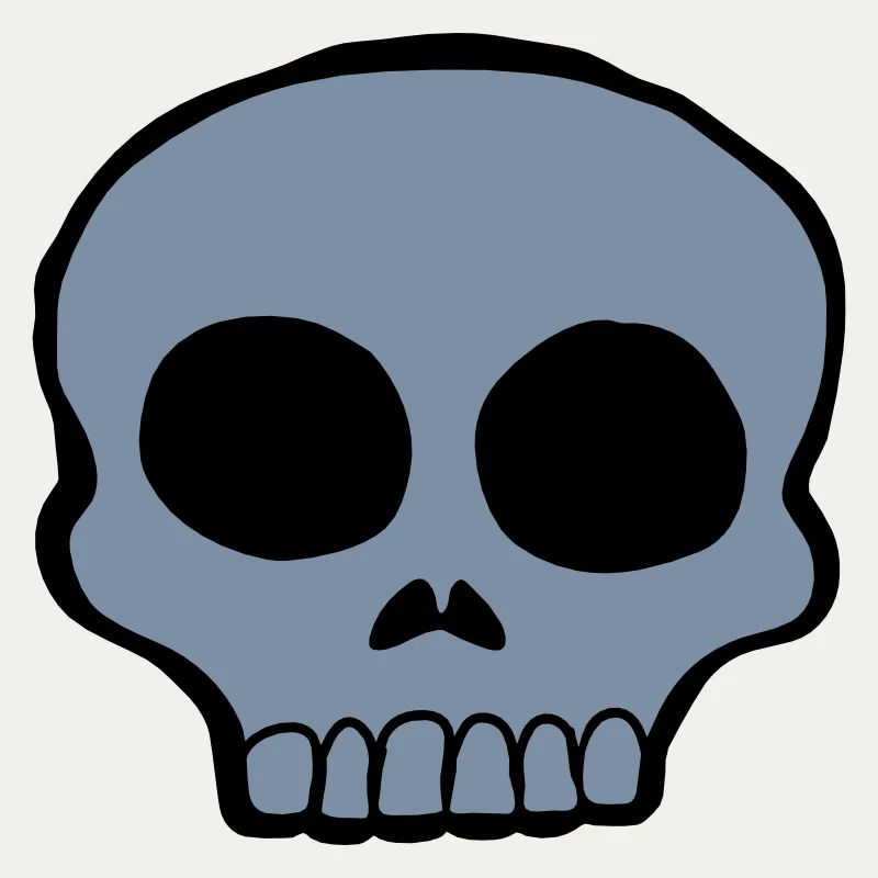 Skull skeleton cool design