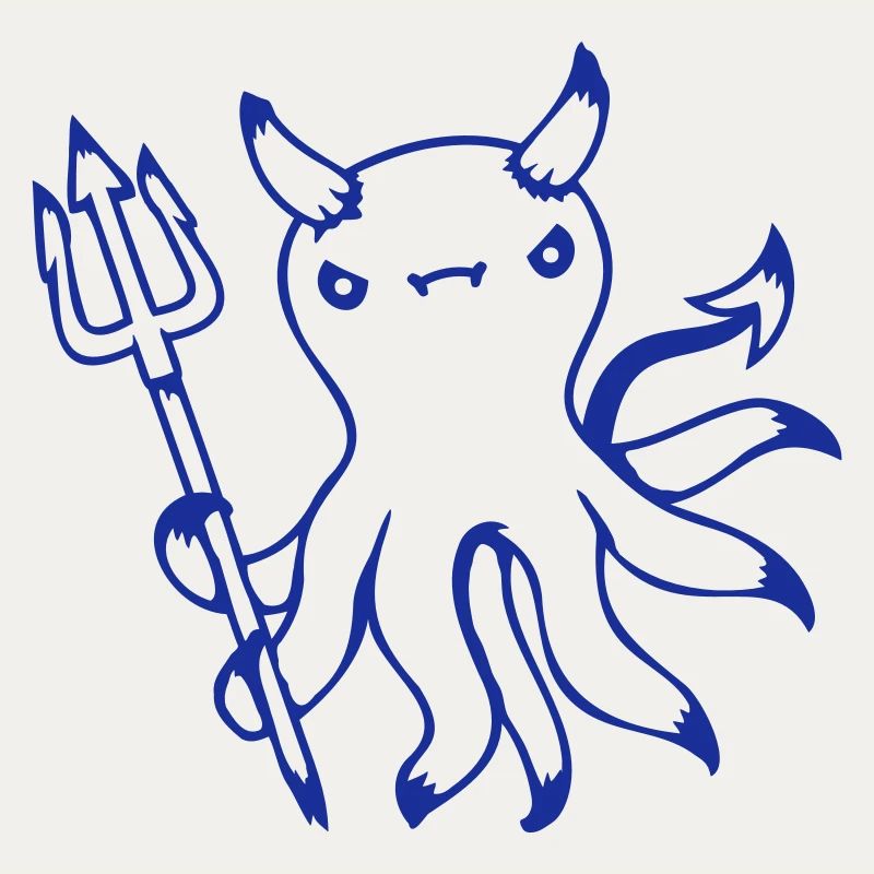 Octopus Devil Hell Satan Evil Purgatory Naughty