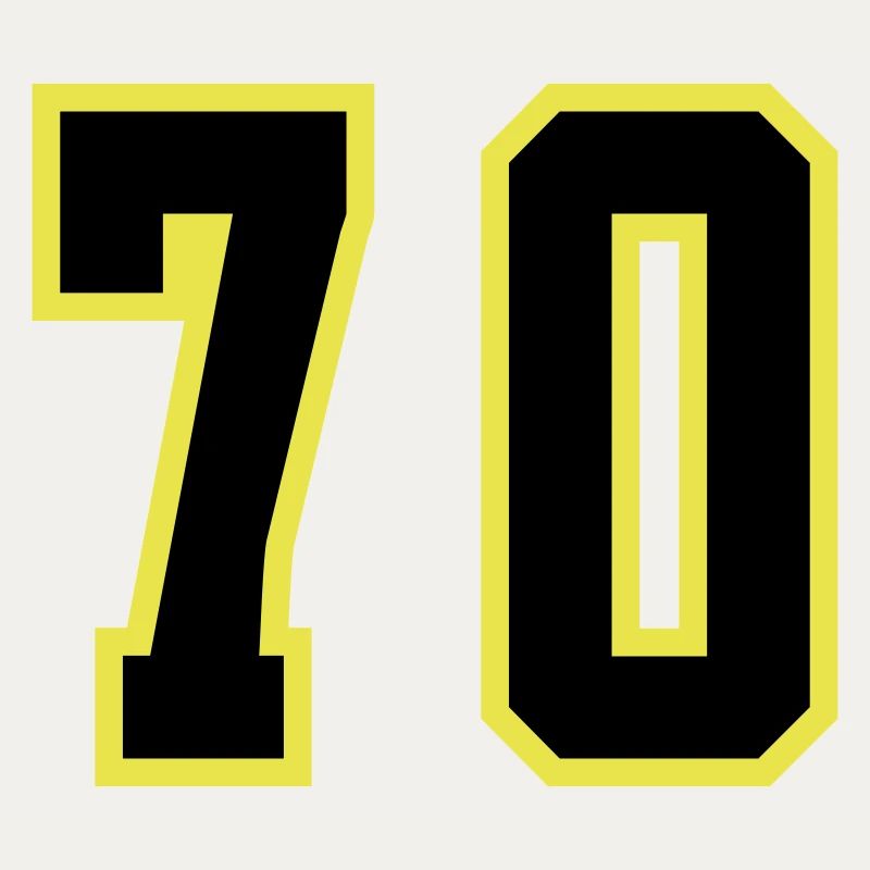 Justaucorps à 70 chiffres