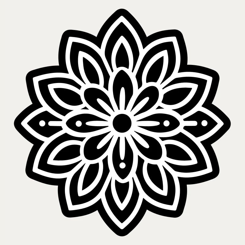 Mandala Fleur