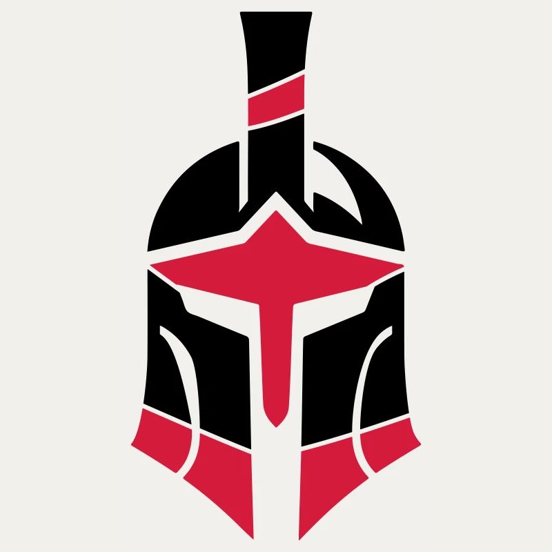 Spartaner Helm Logo Gladiator