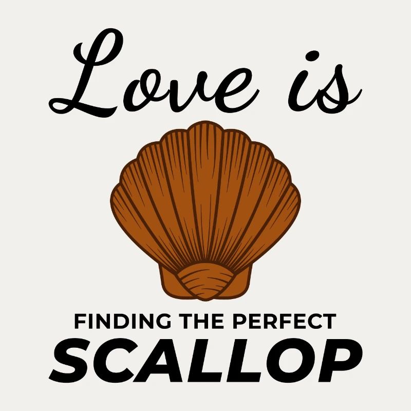 Scallop Seashells Collector Beachcomber Shellfish