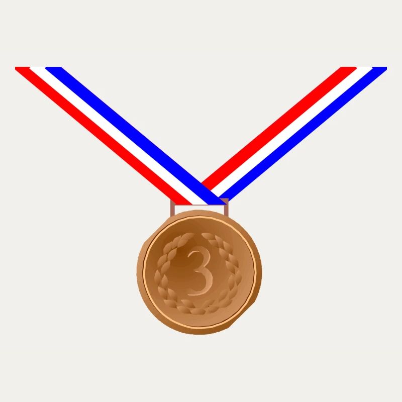 Bronzemedaille 3.