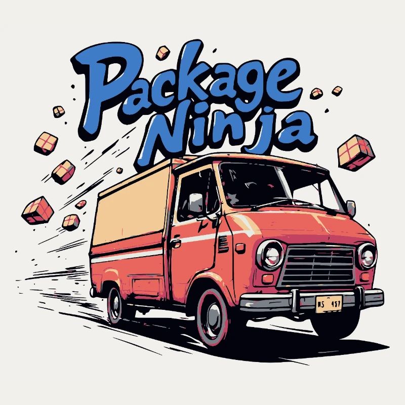 Delivery Driver Occupation Package Ninja
