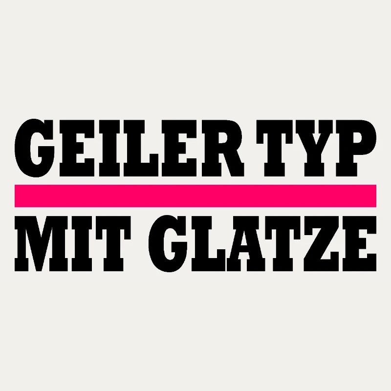 geiler typ mit glatze