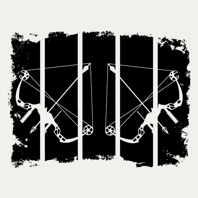 Archery Composite Bow Retro Stripes