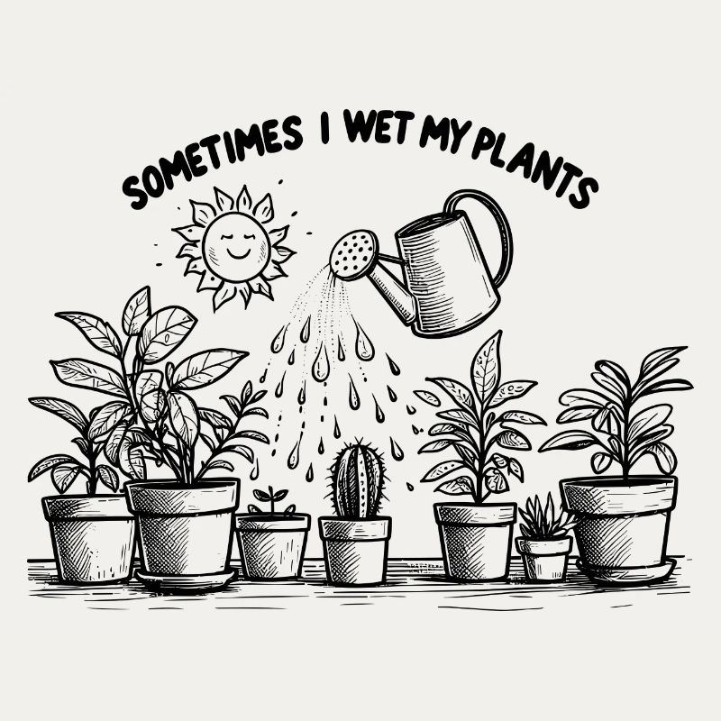 Sometimes I Wet My Plants