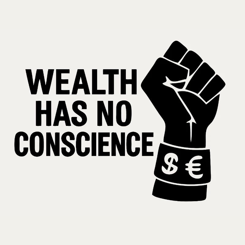 Wealth has no conscience