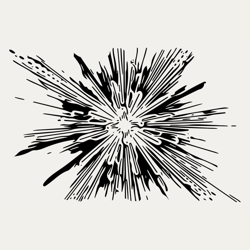 Vector Splash Explosion