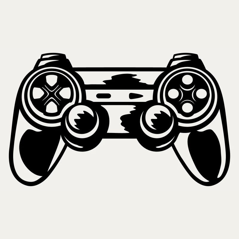 Retro Console Controller Gamer