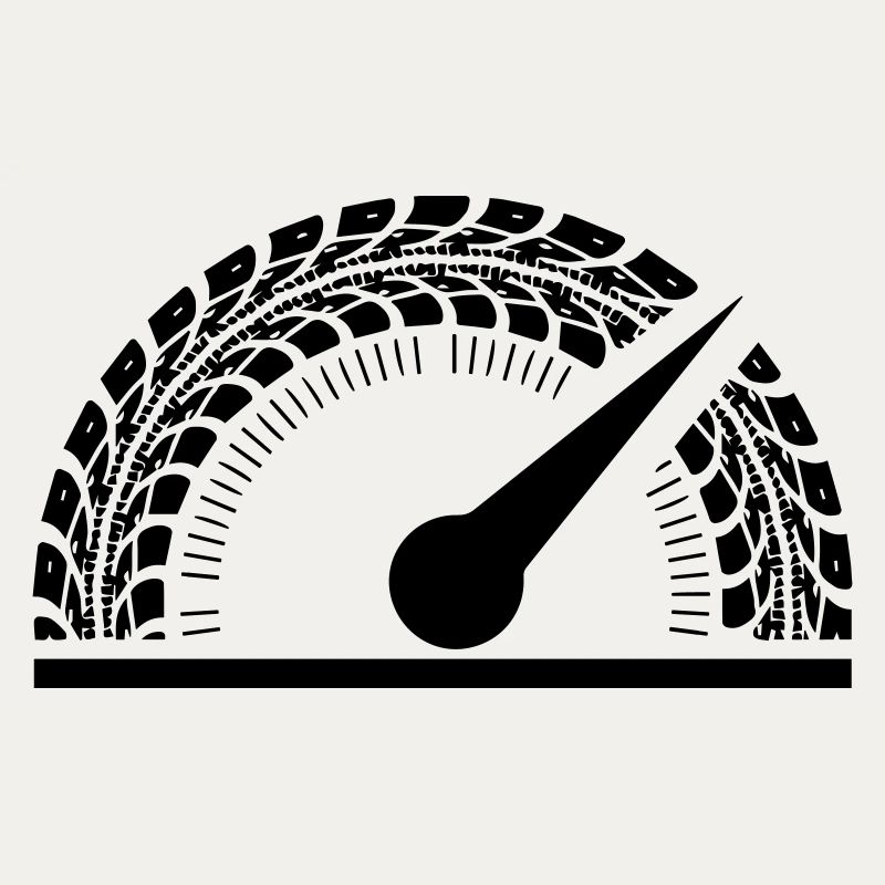 Tires Speedometer High Speed