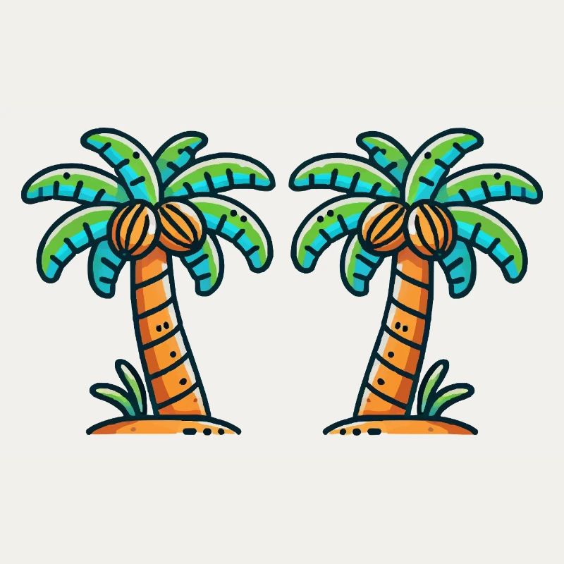 Palm trees