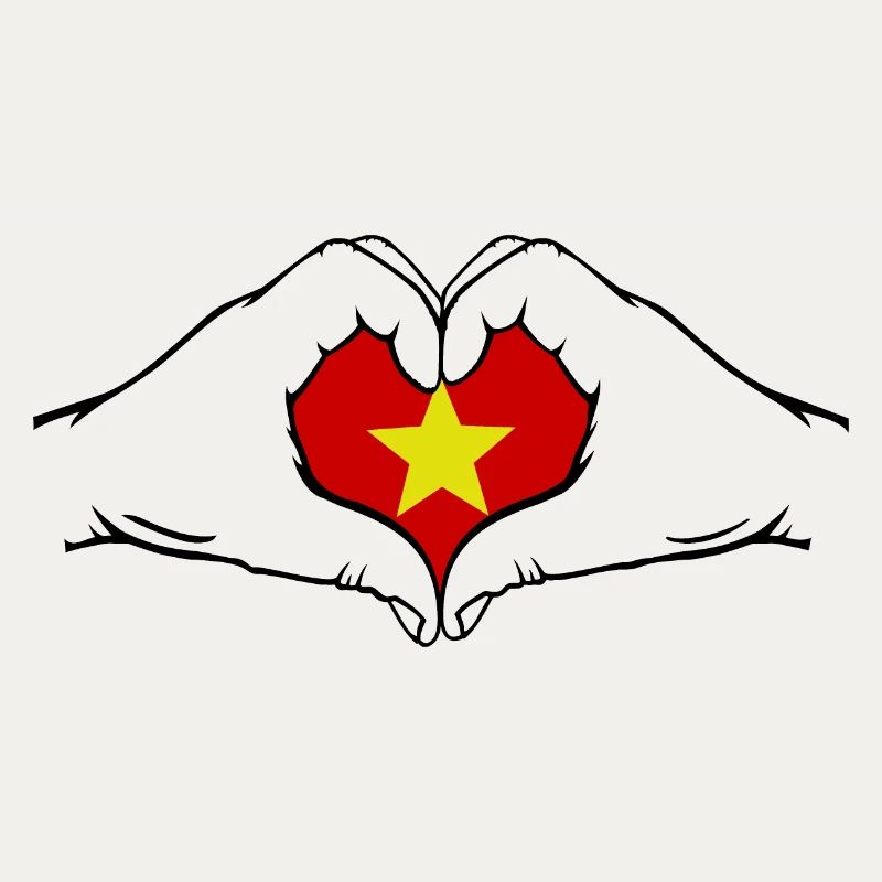 Vietnam Forme de coeur