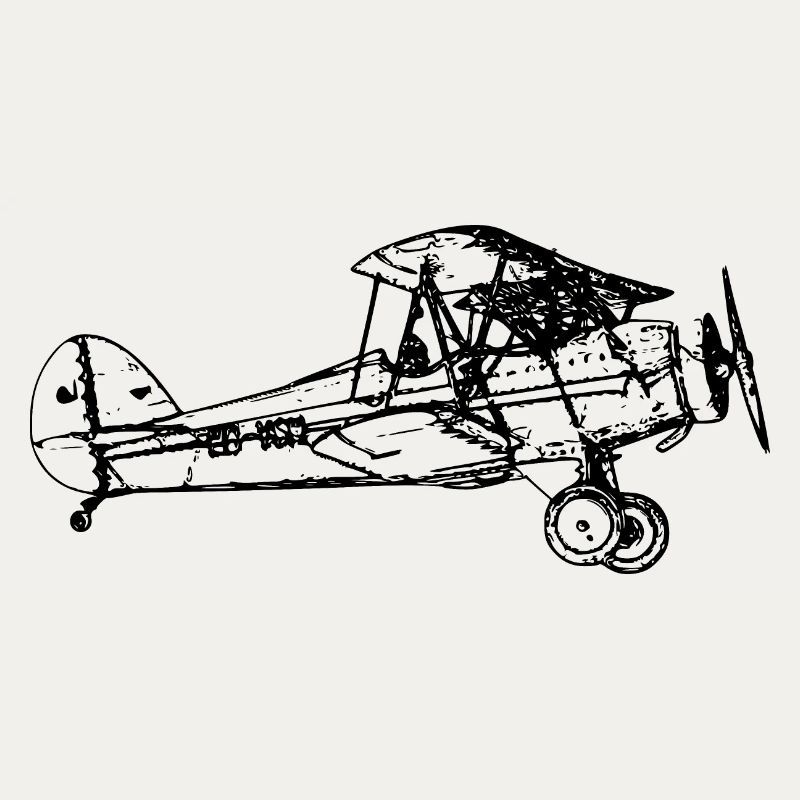 Flugzeug Doppeldecker
