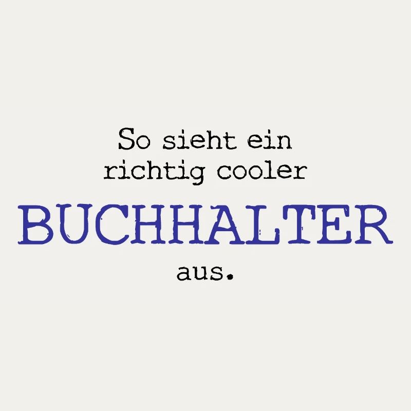 So sieht ein richtig cooler Buchhalter aus.