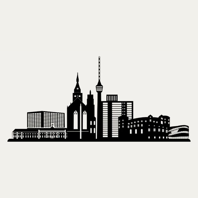 Stuttgart, capitale du Land de Bade-Wurtemberg