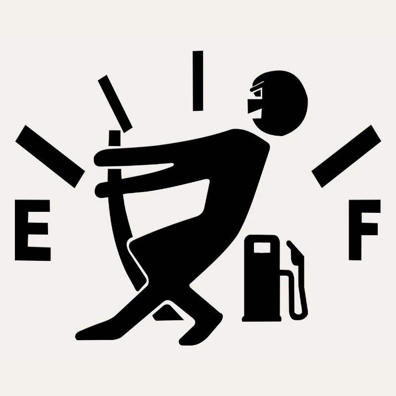 Fuel gauge Empty