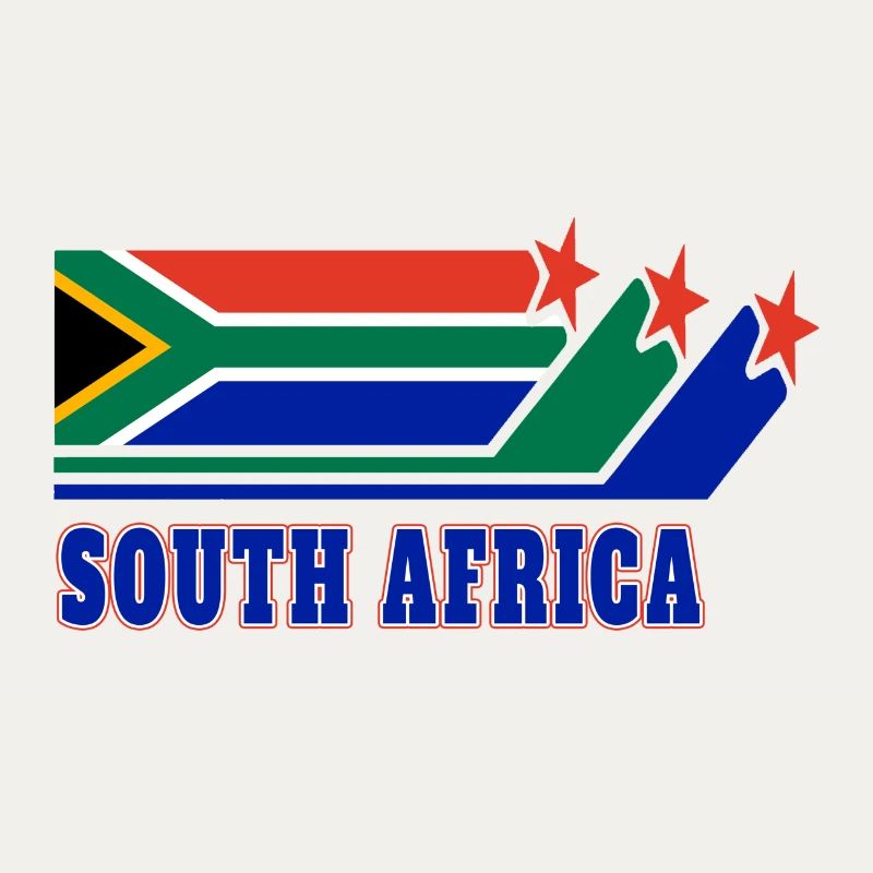 Drapeaux d'Afrique du Sud