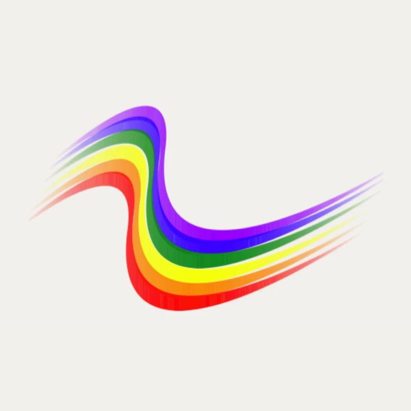 Rainbow wave