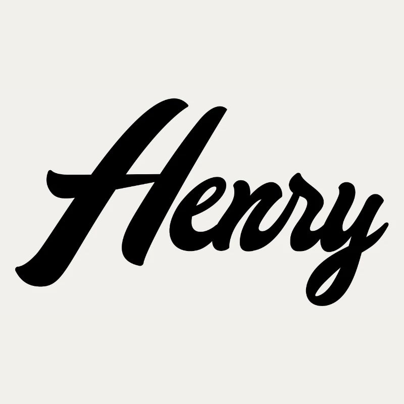Henry Name Schwarz