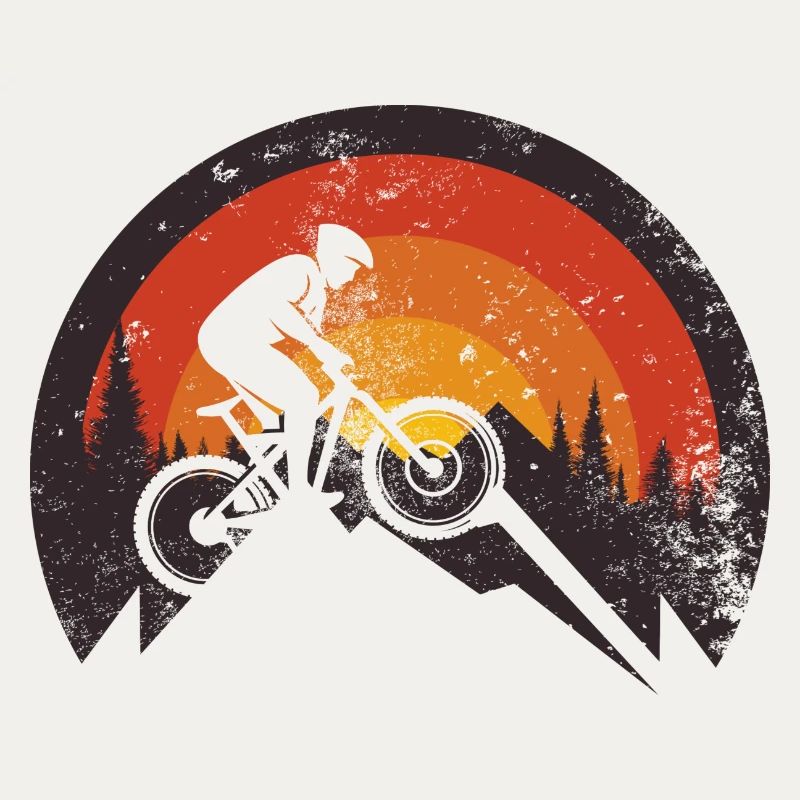 Sunset Ridge MTB Silhouette